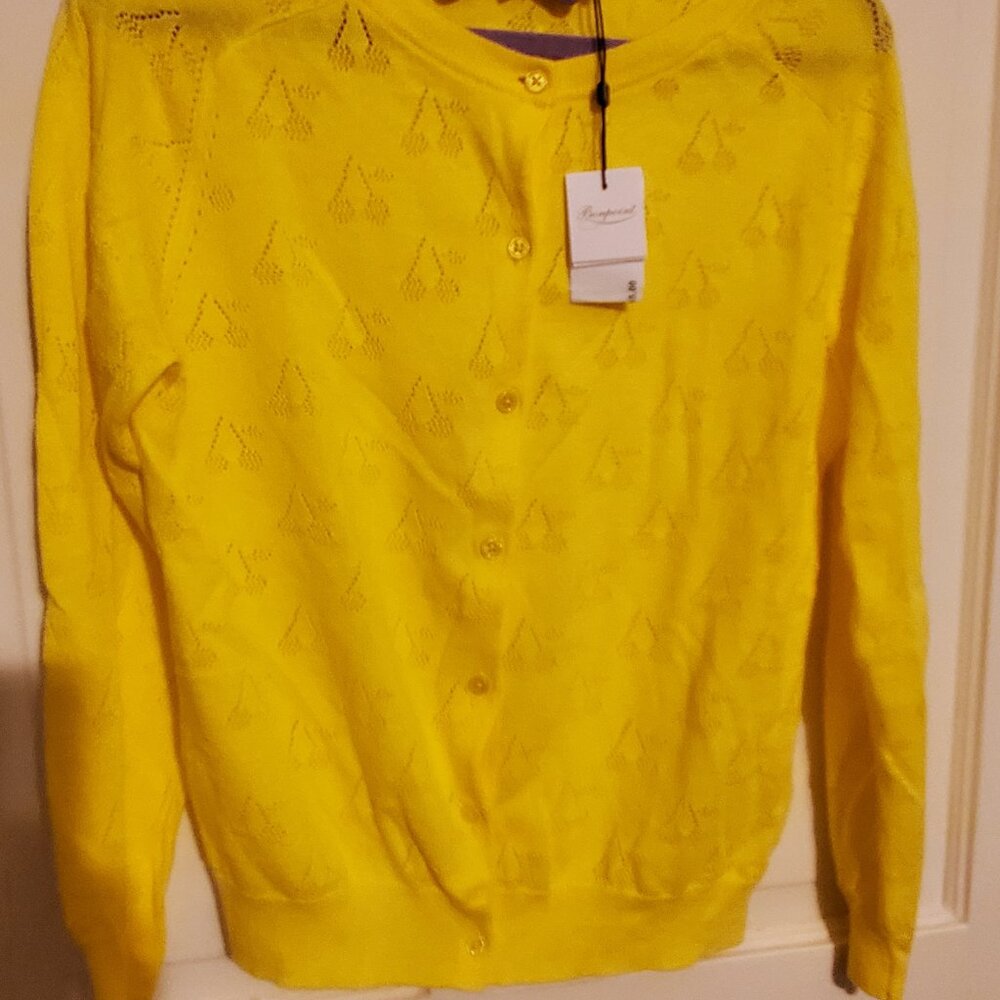 Bonpoint Kids Cherry Cardigan